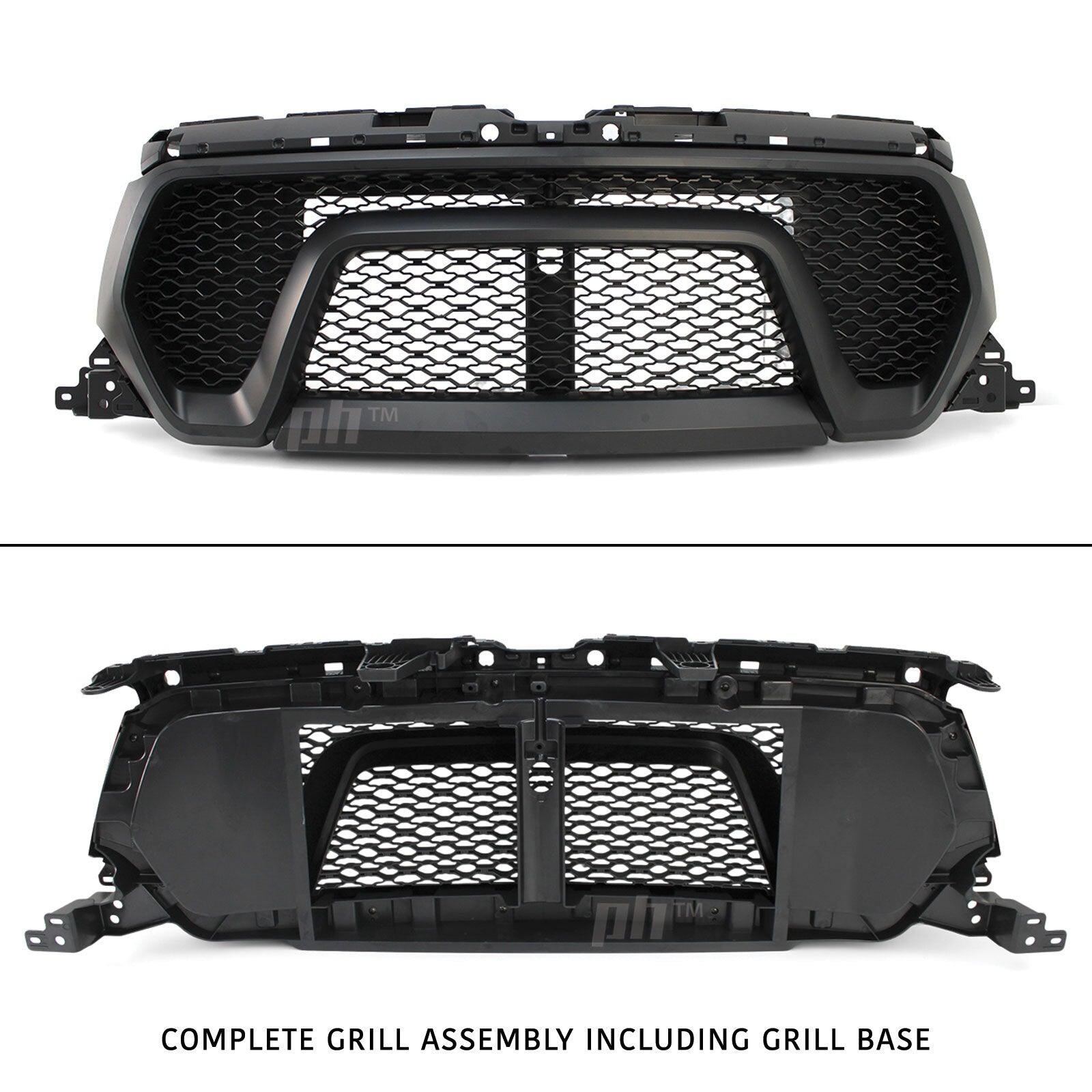 Panel House - Grill Black Edition Mesh Rebel Style fits Dodge RAM 1500 DT Laramie 2019 - 2021 - 4X4OC™ | 4x4 Offroad Centre