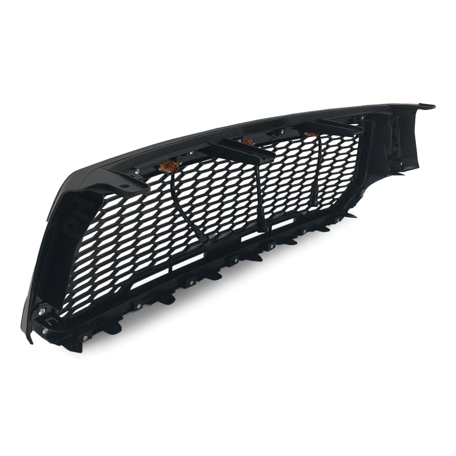 Panel House - Grill Black Edition Upgrade Mesh DRL Fits Toyota Hilux SR5 Rogue TRD 2018 - 2020 - 4X4OC™ | 4x4 Offroad Centre