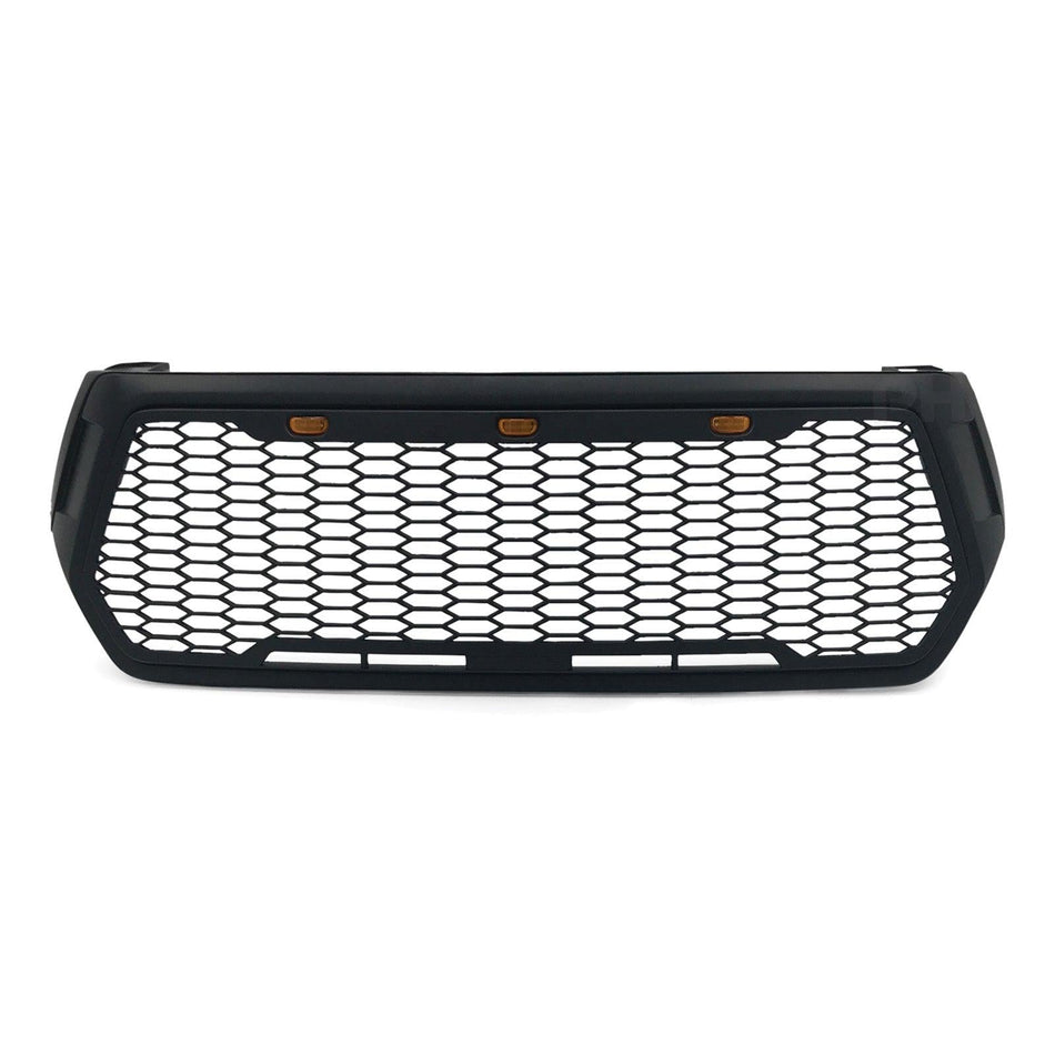 Panel House - Grill Black Edition Upgrade Mesh DRL Fits Toyota Hilux SR5 Rogue TRD 2018 - 2020 - 4X4OC™ | 4x4 Offroad Centre