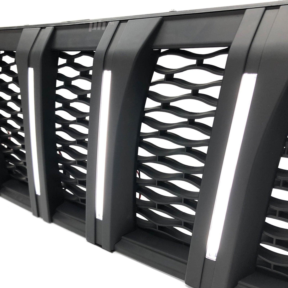 Panel House - Grill Black Edition Vertical LED DRL Style Fits Nissan Navara NP300 D23 15 - 2020 - 4X4OC™ | 4x4 Offroad Centre