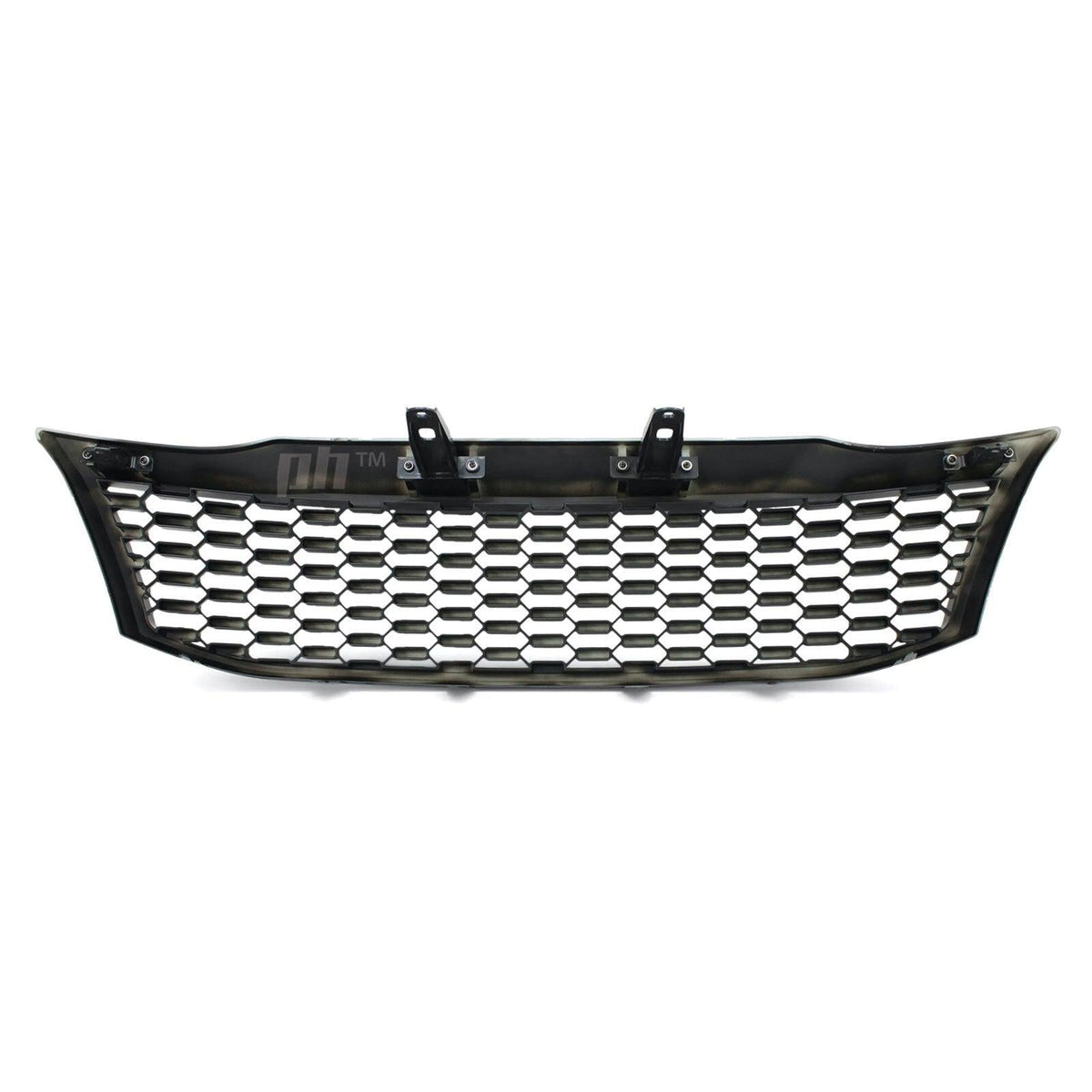 Panel House - Grill Block Mesh Style BLACK Edition Fits Toyota Hilux N70 2011 - 2014 Facelift - 4X4OC™ | 4x4 Offroad Centre