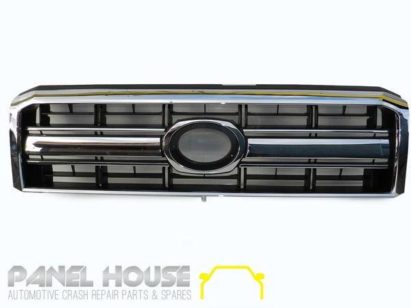 Panel House - Grill Chrome & Black Fits Toyota Landcruiser 70 (76 78 79) Series 2007 - 2018 - 4X4OC™ | 4x4 Offroad Centre