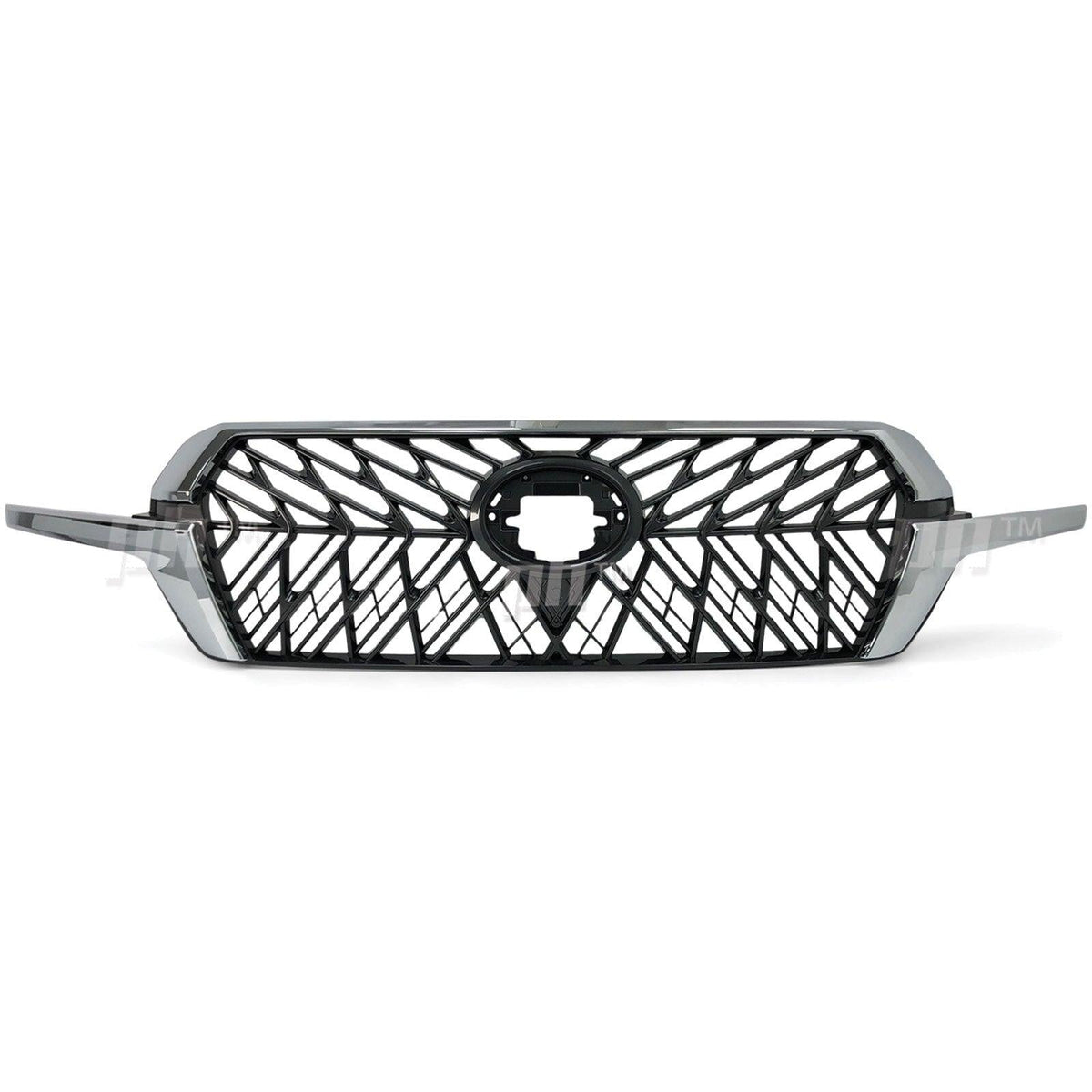 Panel House - Grill Chrome & Grey Web Style Fits Toyota Landcruiser 200 Series 2015 - 4X4OC™ | 4x4 Offroad Centre