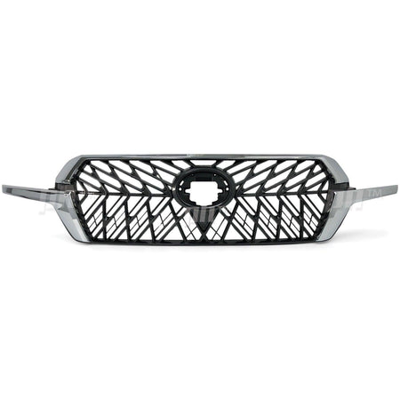 Panel House - Grill Chrome & Grey Web Style Fits Toyota Landcruiser 200 Series 2015 - 4X4OC™ | 4x4 Offroad Centre