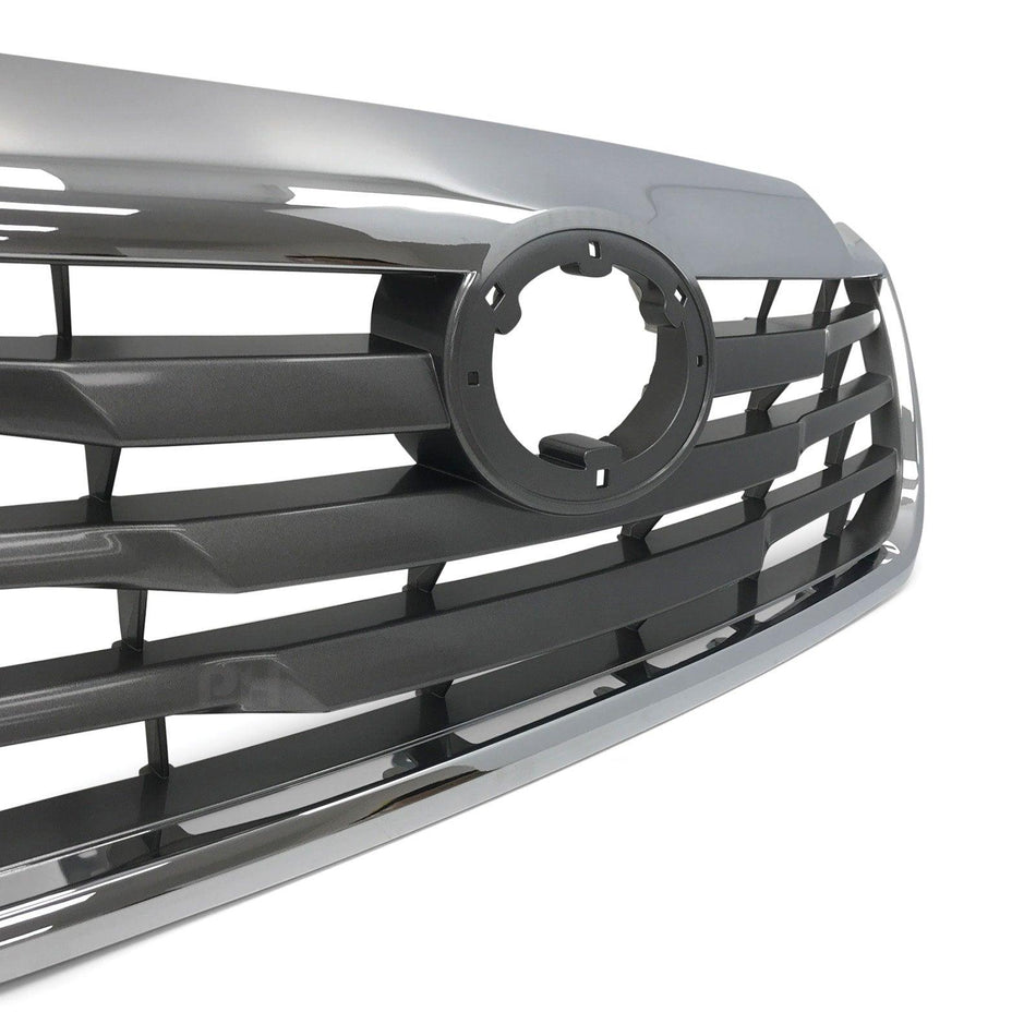 Panel House - Grill Replacement Chrome & Grey Fits Toyota Hilux 2011 - 2015 SR5 - 4X4OC™ | 4x4 Offroad Centre