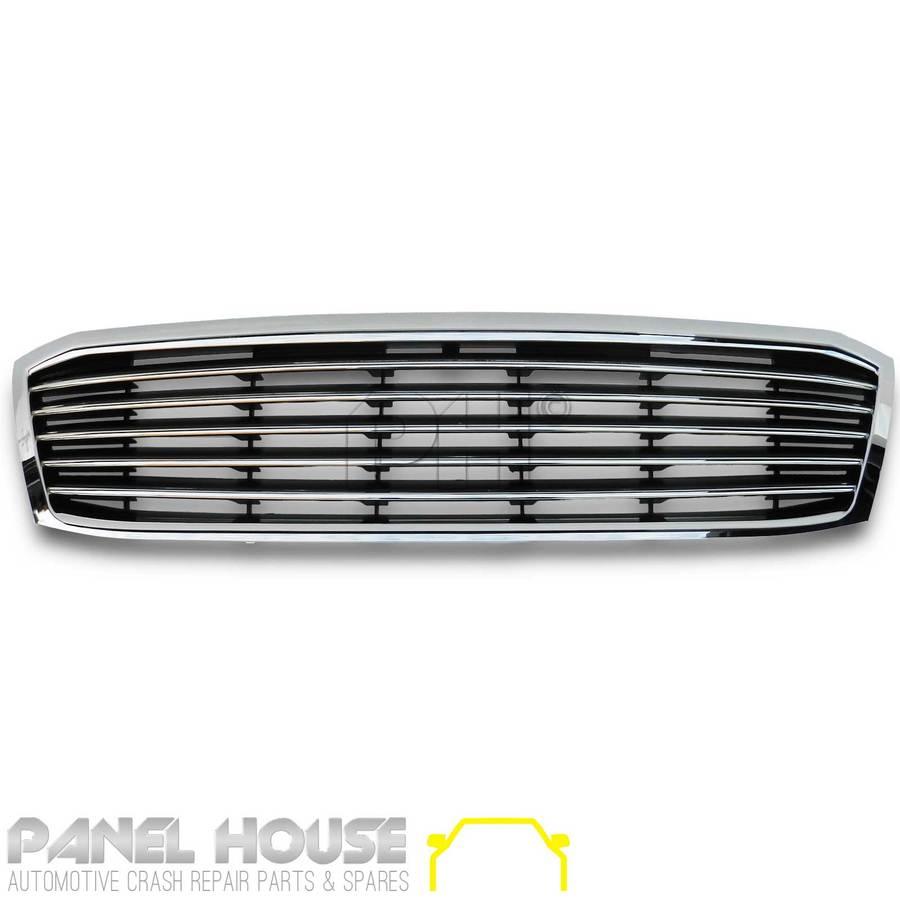 Panel House - Grill Upgrade Billet Chrome and Black Fits Toyota Hilux 2005 - 2008 2WD 4WD - 4X4OC™ | 4x4 Offroad Centre