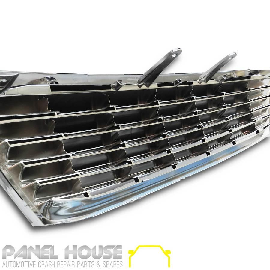 Panel House - Grill Upgrade Billet Chrome and Black Fits Toyota Hilux 2005 - 2008 2WD 4WD - 4X4OC™ | 4x4 Offroad Centre