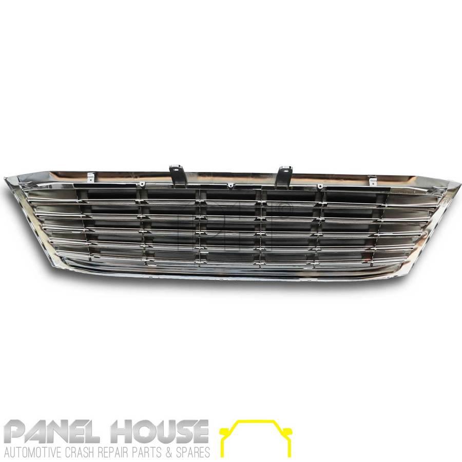 Panel House - Grill Upgrade Billet Chrome and Black Fits Toyota Hilux 2005 - 2008 2WD 4WD - 4X4OC™ | 4x4 Offroad Centre