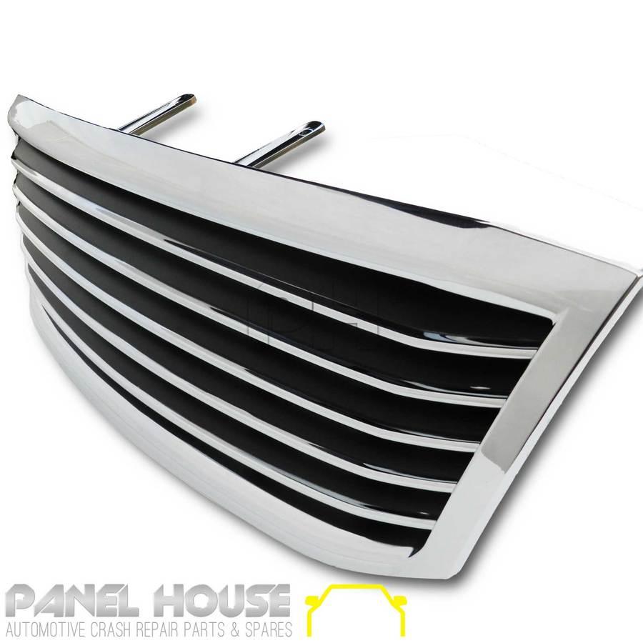 Panel House - Grill Upgrade Billet Chrome and Black Fits Toyota Hilux 2005 - 2008 2WD 4WD - 4X4OC™ | 4x4 Offroad Centre