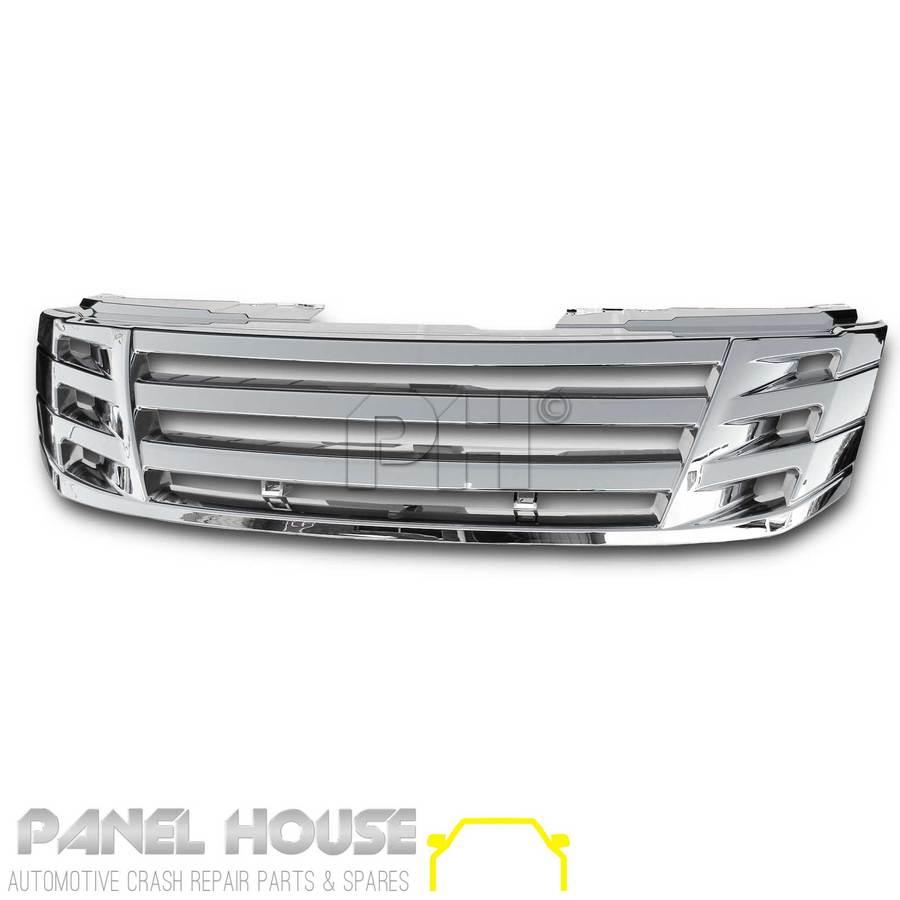 Panel House - Grill Upgrade Billet Chrome fits Isuzu D - Max Dmax Ute 2012 - 2016 Grille - 4X4OC™ | 4x4 Offroad Centre