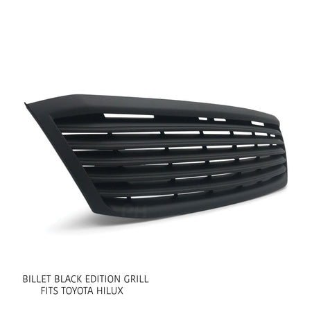 Panel House - Grill Upgrade BLACK Billet Style fits Toyota Hilux Ute 2005 - 2008 - 4X4OC™ | 4x4 Offroad Centre