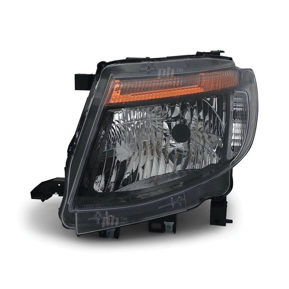 Panel House - Headlight Black LEFT fits Ford Ranger PX MK1 XL XLT WILDTRAK 11 - 15 - 4X4OC™ | 4x4 Offroad Centre