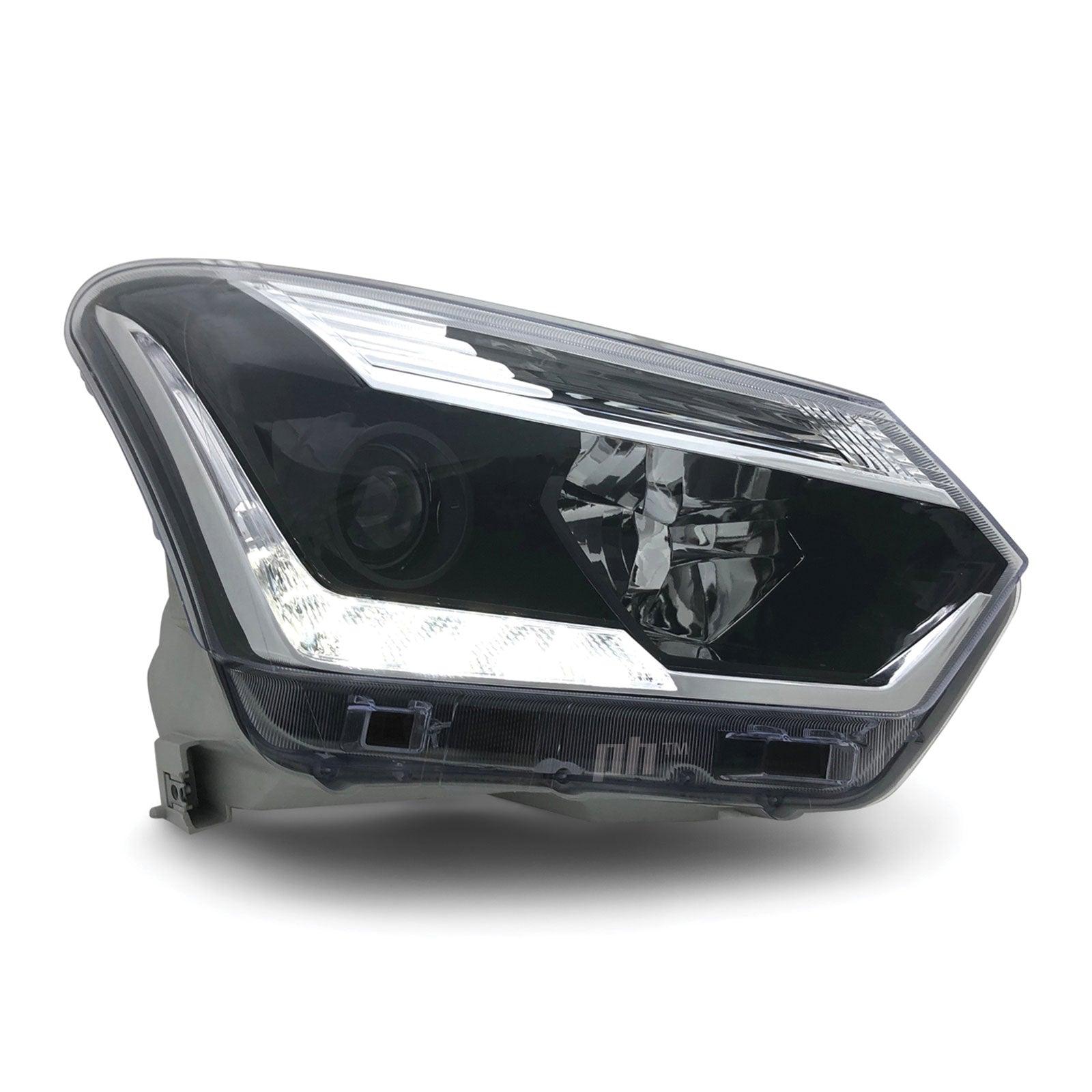 Panel House - Headlight Black Projector LED DRL RIGHT Fits Isuzu DMAX 2017 - 2020 - 4X4OC™ | 4x4 Offroad Centre