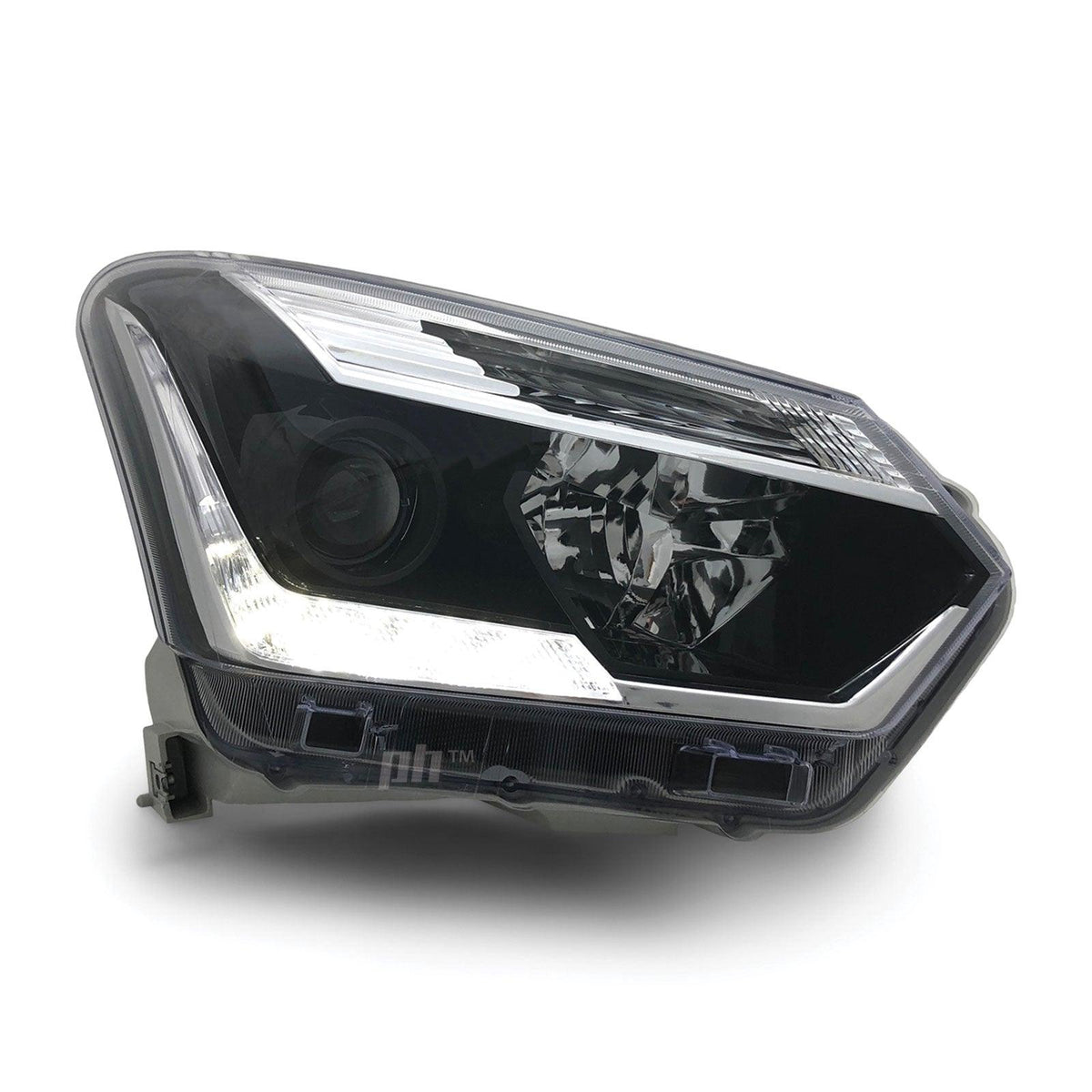 Panel House - Headlight Black Projector LED DRL RIGHT Fits Isuzu DMAX 2017 - 2020 - 4X4OC™ | 4x4 Offroad Centre