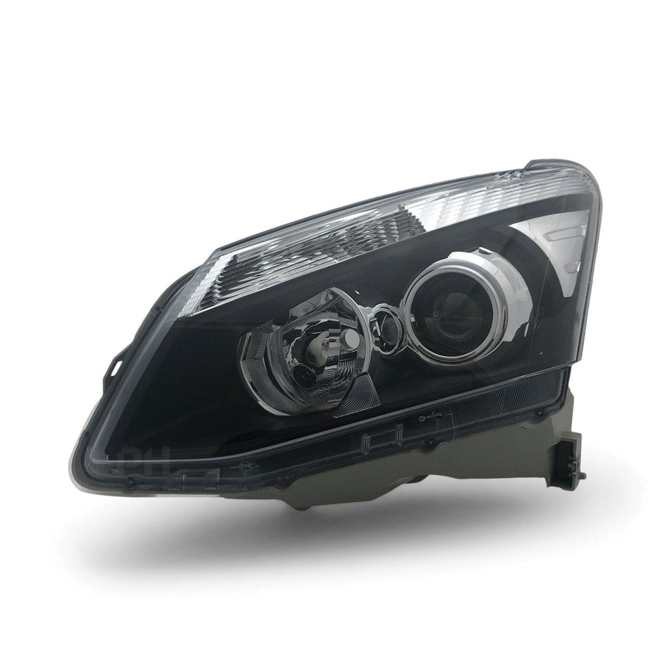 Panel House - Headlight Black Projector LEFT Fits Isuzu DMAX Ute 2012 - 2016 D - MAX - 4X4OC™ | 4x4 Offroad Centre