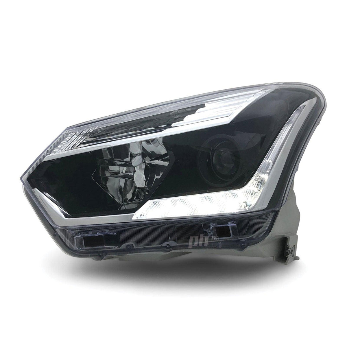 Panel House - Headlight Black Projector LEFT LED DRL Fits Isuzu DMAX 2017 - 2020 - 4X4OC™ | 4x4 Offroad Centre