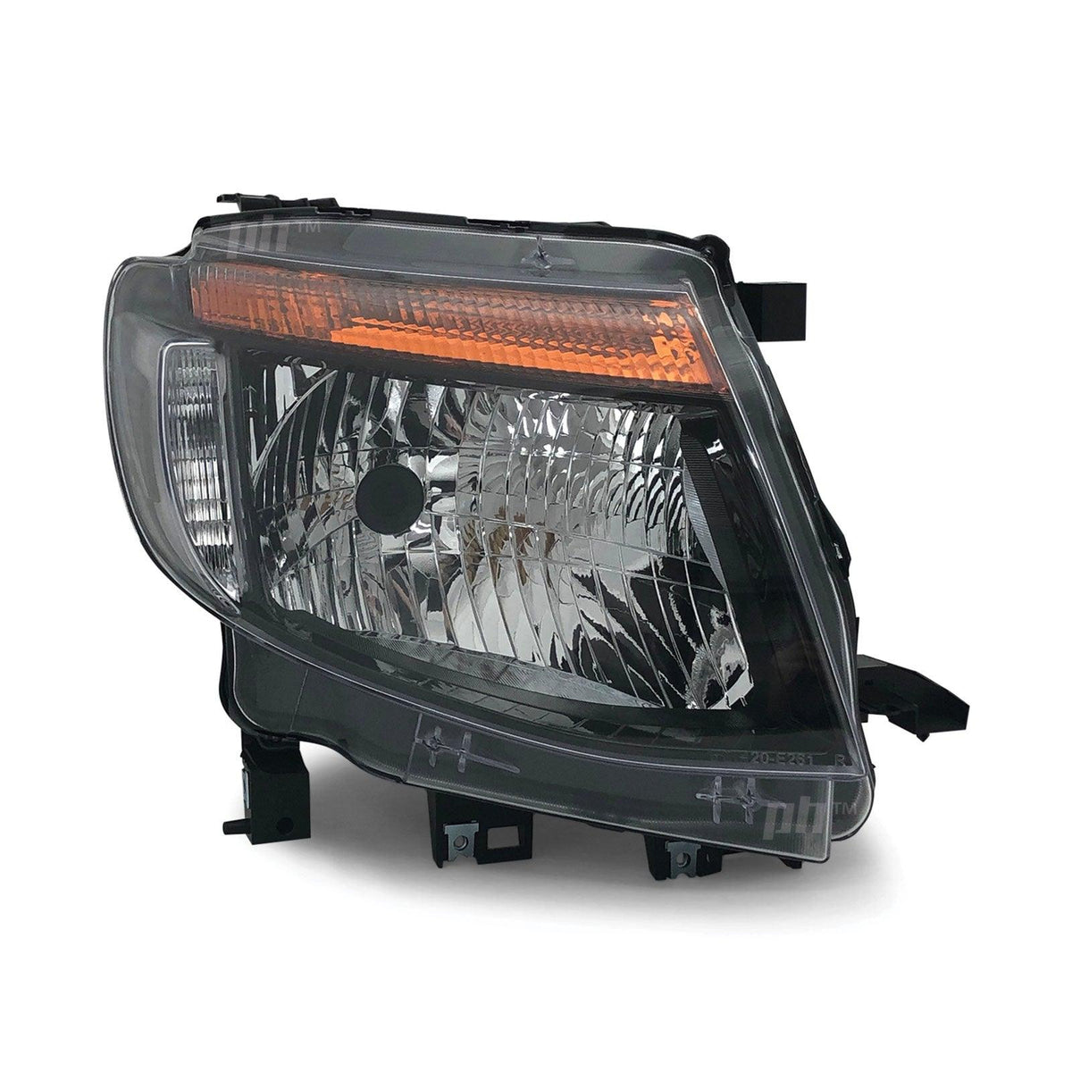 Panel House - Headlight Black RIGHT fits Ford Ranger PX MK1 XL XLT WILDTRAK 11 - 15 - 4X4OC™ | 4x4 Offroad Centre