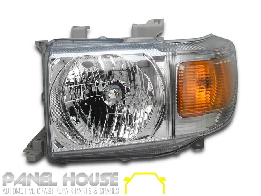 Panel House - Headlight LEFT Fits Toyota Landcruiser VDJ 76 78 79 Series 07 - Ute Wagon Troopy - 4X4OC™ | 4x4 Offroad Centre