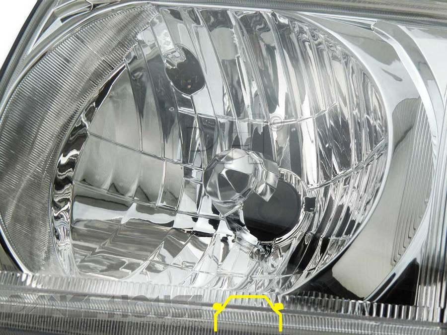 Panel House - Headlight LEFT Fits Toyota Landcruiser VDJ 76 78 79 Series 07 - Ute Wagon Troopy - 4X4OC™ | 4x4 Offroad Centre