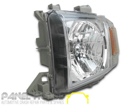 Panel House - Headlight LEFT Fits Toyota Landcruiser VDJ 76 78 79 Series 07 - Ute Wagon Troopy - 4X4OC™ | 4x4 Offroad Centre