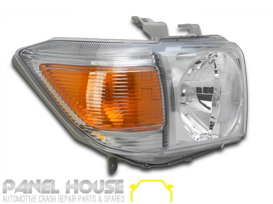 Panel House - Headlight RIGHT Fits Toyota Landcruiser VDJ 76 78 79 Series 07 - Ute Wagon Troopy - 4X4OC™ | 4x4 Offroad Centre