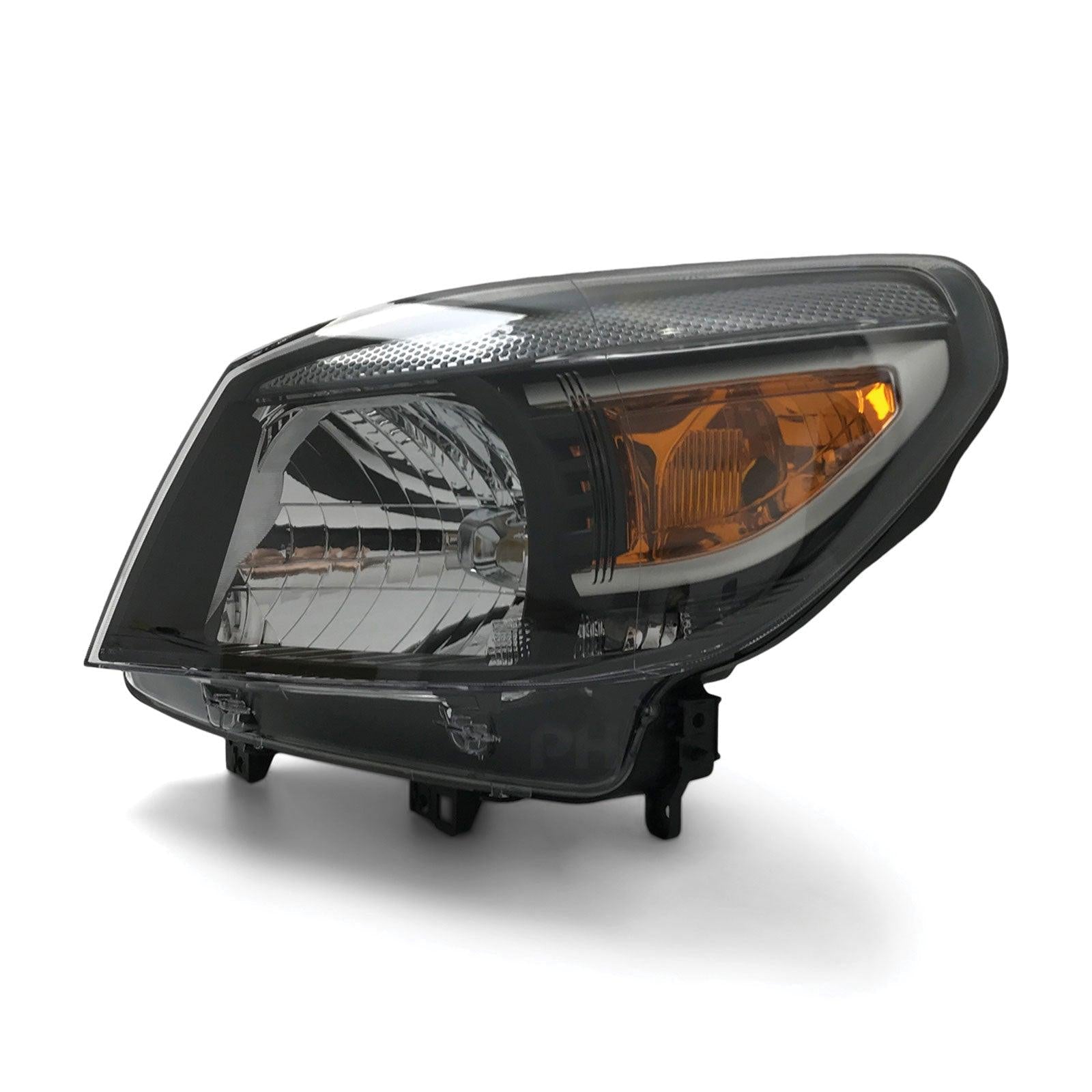 Panel House - Headlights Black PAIR Fits Ford Ranger PK 2009 - 2011 - 4X4OC™ | 4x4 Offroad Centre