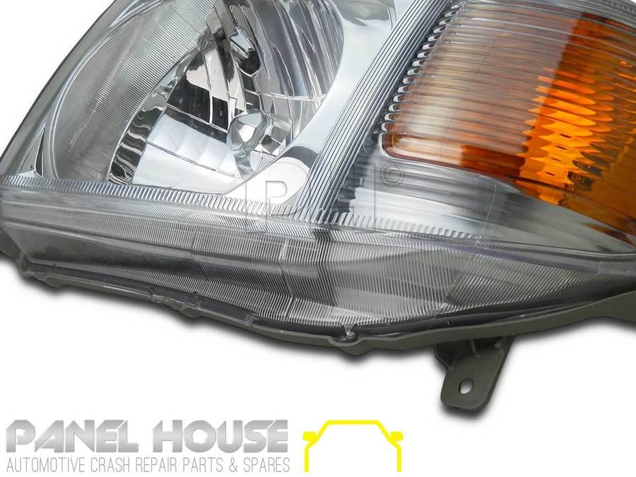 Panel House - Headlights PAIR Fits Toyota Landcruiser VDJ 76 78 79 Series 07 - Ute Wagon Troopy - 4X4OC™ | 4x4 Offroad Centre