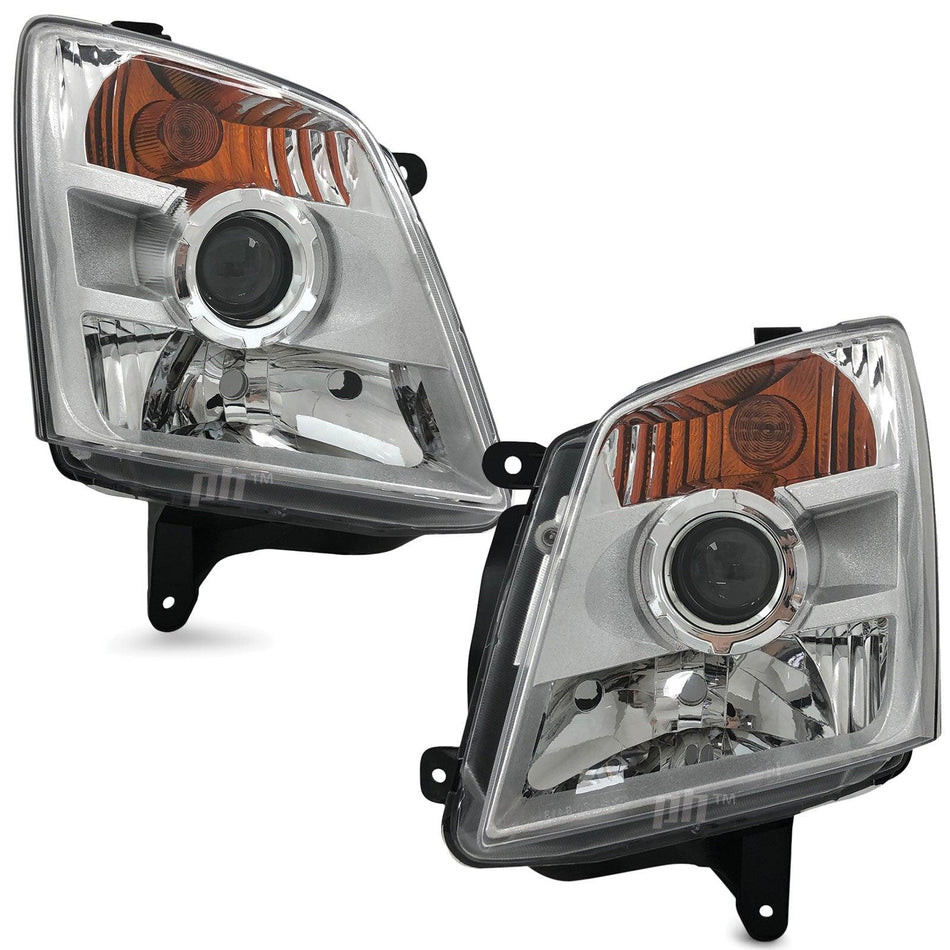 Panel House - Headlights Projector PAIR fits Isuzu DMAX 2008 - 2012 LS LS - M LS - U - 4X4OC™ | 4x4 Offroad Centre