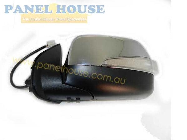 Panel House - Isuzu D - MAX DMAX 08 - 12 Left Chrome Electric AUTO FOLD Door Mirror Blinker NEW - 4X4OC™ | 4x4 Offroad Centre