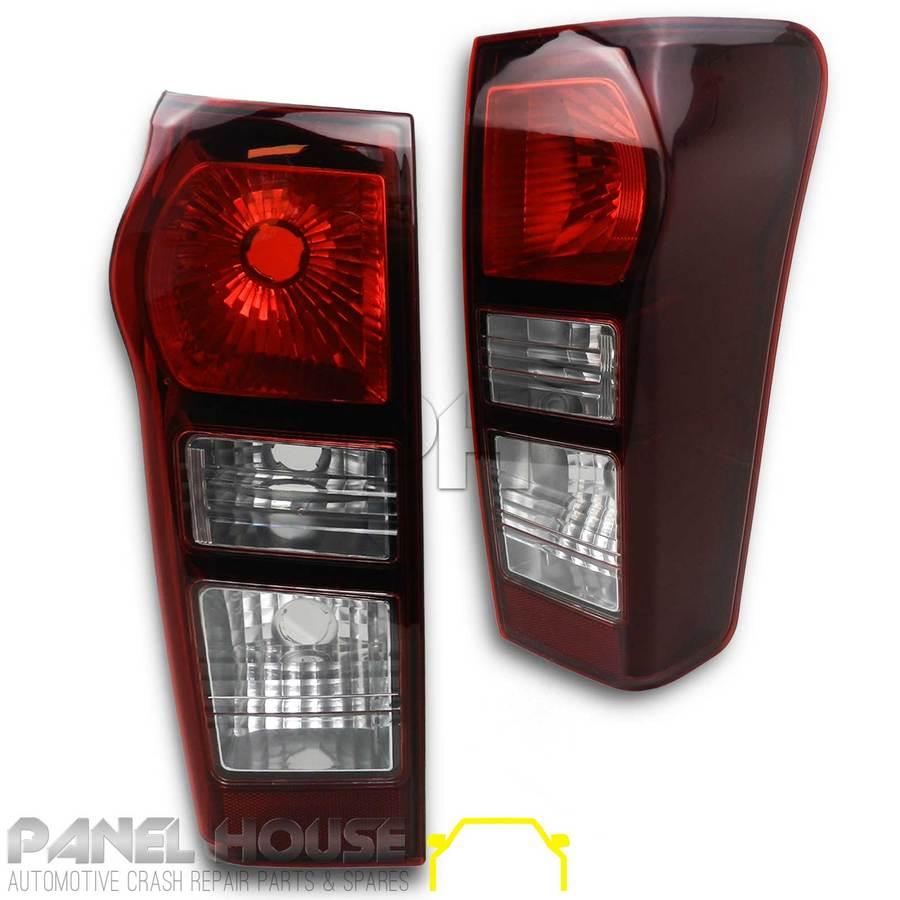 Panel House - Isuzu D - MAX Ute 2014 On PAIR Rear Dmax TINTED Tail Light Lamp LH RH Non LED - 4X4OC™ | 4x4 Offroad Centre