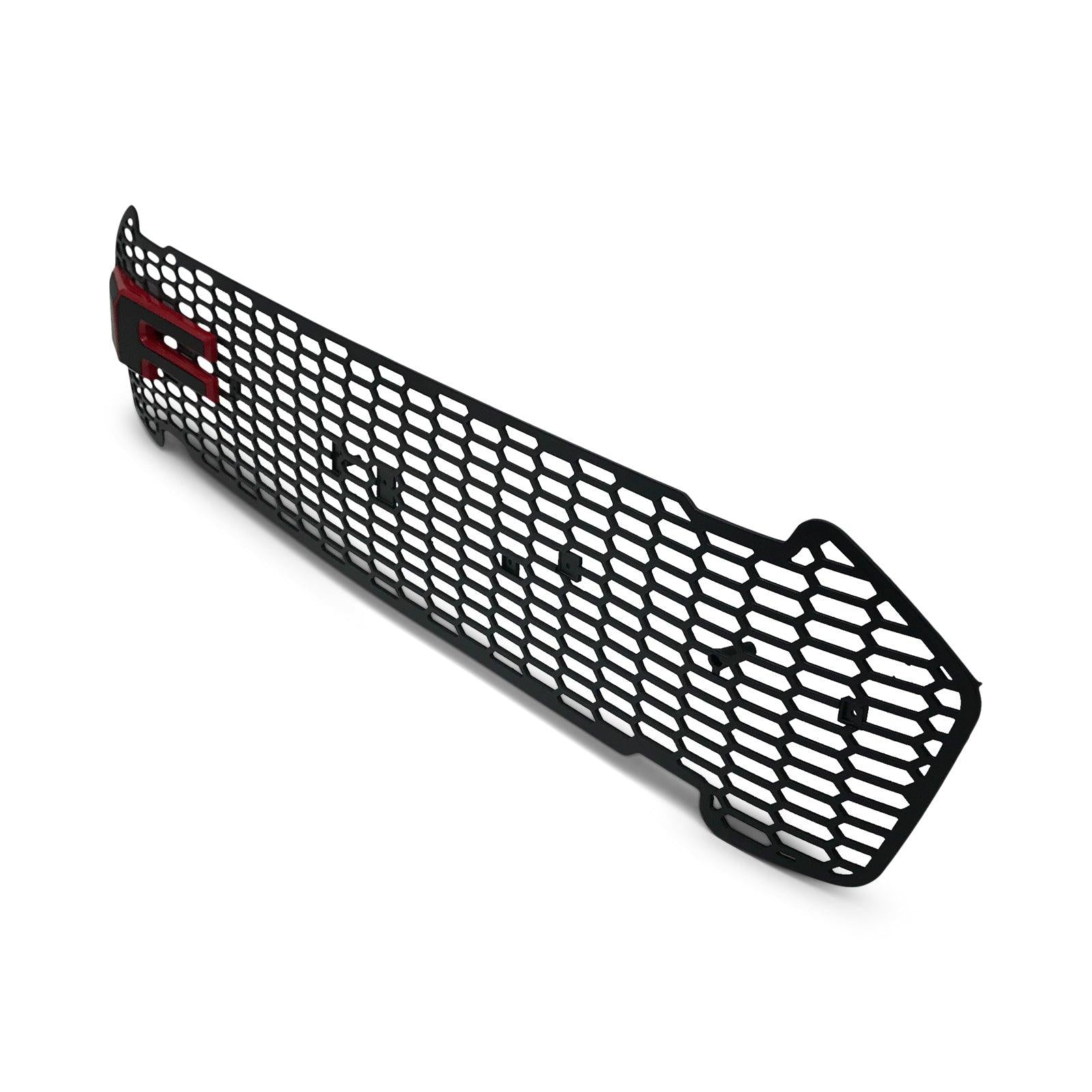 Panel House - Mesh Front Grill Red F Style fits Ford Ranger MK2 PX2 Raptor XLT Wildtrak 2015 - 2018 - 4X4OC™ | 4x4 Offroad Centre