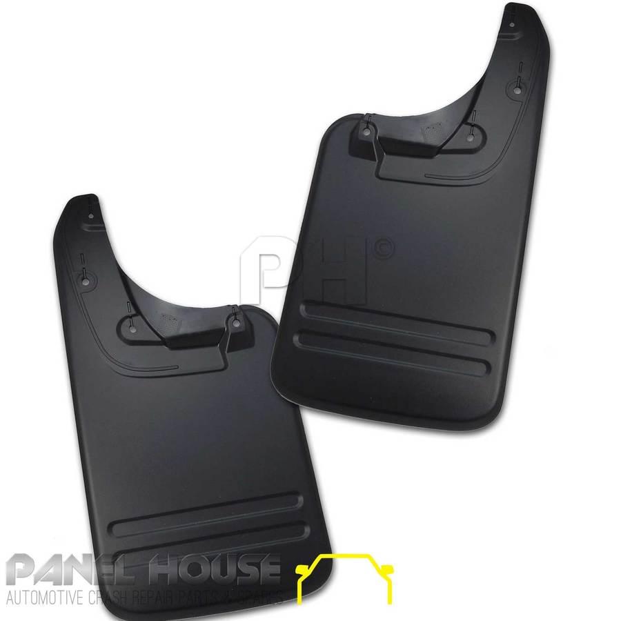 Panel House - Mud Flaps PAIR Rear Plastic 58cm long Fits Toyota Hilux Ute 05 - 14 4WD SR5 - 4X4OC™ | 4x4 Offroad Centre