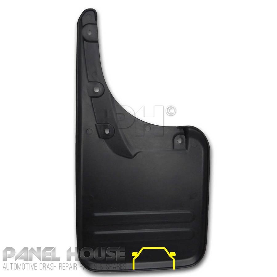 Panel House - Mud Flaps Rear No Flare Type Fits Toyota Hilux 4WD Ute 05 - 14 - 4X4OC™ | 4x4 Offroad Centre