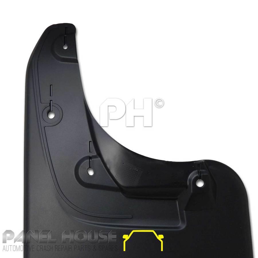 Panel House - MudFlap LEFT Rear Plastic 58cm long Fits Toyota Hilux Ute 05 - 14 4WD SR5 - 4X4OC™ | 4x4 Offroad Centre