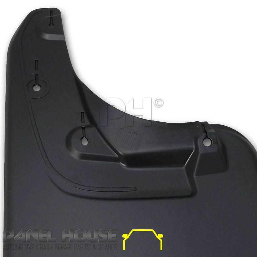 Panel House - MudFlap LEFT Rear Plastic 58cm long Fits Toyota Hilux Ute 05 - 14 4WD SR5 - 4X4OC™ | 4x4 Offroad Centre