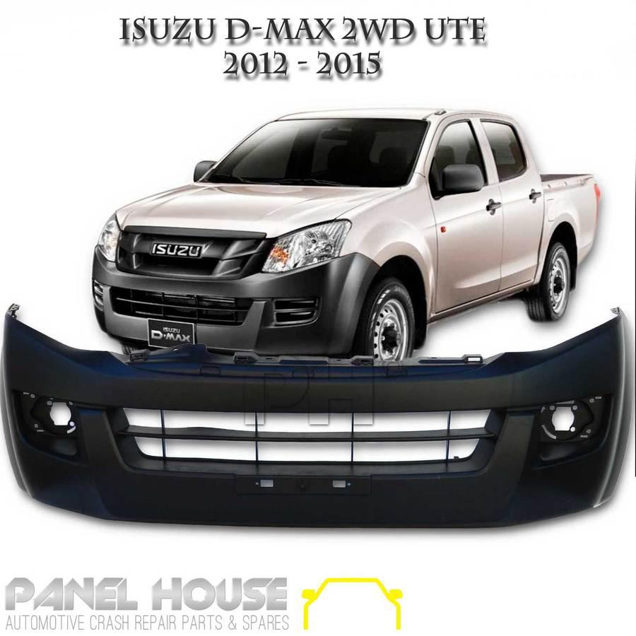 Panel House - NEW Isuzu D - MAX Ute '12 - '15 Front Bar Cover 2WD Plastic DMAX Bumper SX LS 2X4 - 4X4OC™ | 4x4 Offroad Centre