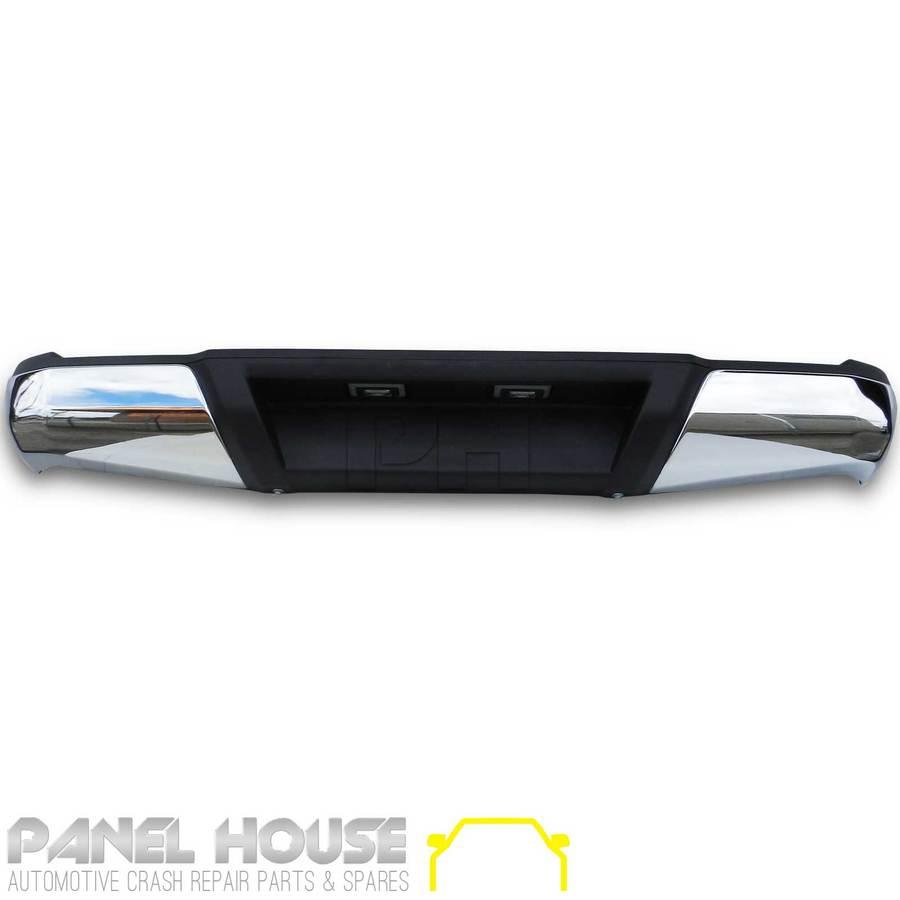 Panel House - NEW Nissan NP300 D23 Navara CHROME Rear Step Bumper Bar & Bracket Assembly - 4X4OC™ | 4x4 Offroad Centre