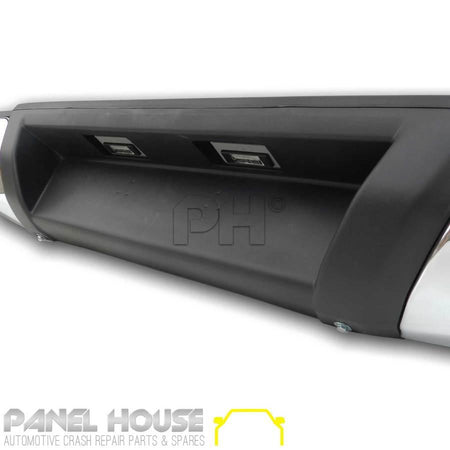 Panel House - NEW Nissan NP300 D23 Navara CHROME Rear Step Bumper Bar & Bracket Assembly - 4X4OC™ | 4x4 Offroad Centre