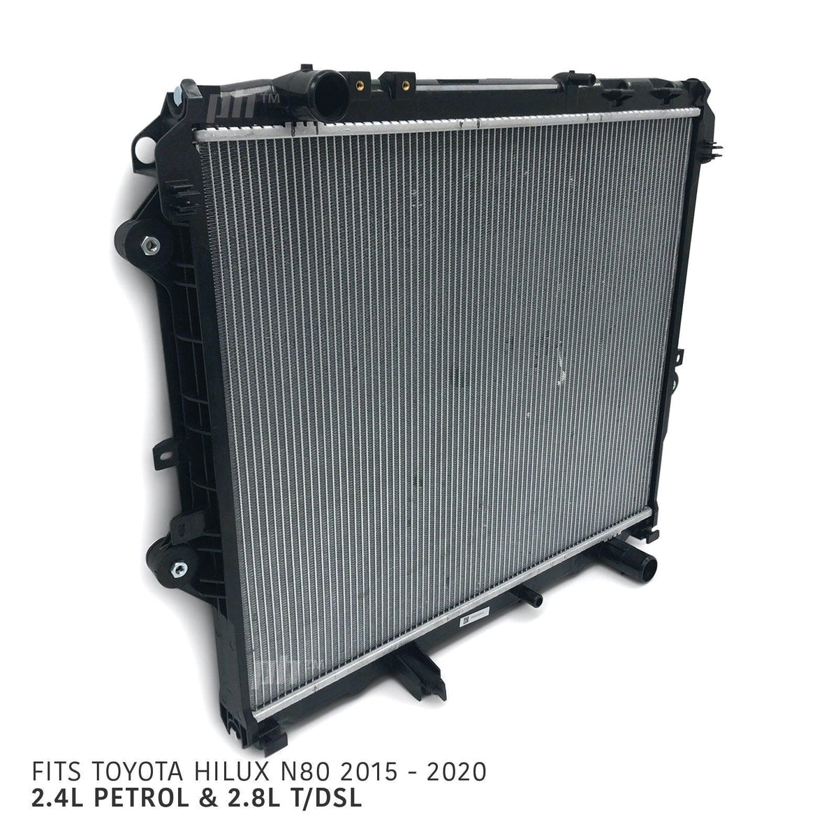 Panel House - Radiator Manual 2.4L Petrol & 2.8L T - DSL Fits Toyota Hilux N80 2015 - 2020 - 4X4OC™ | 4x4 Offroad Centre