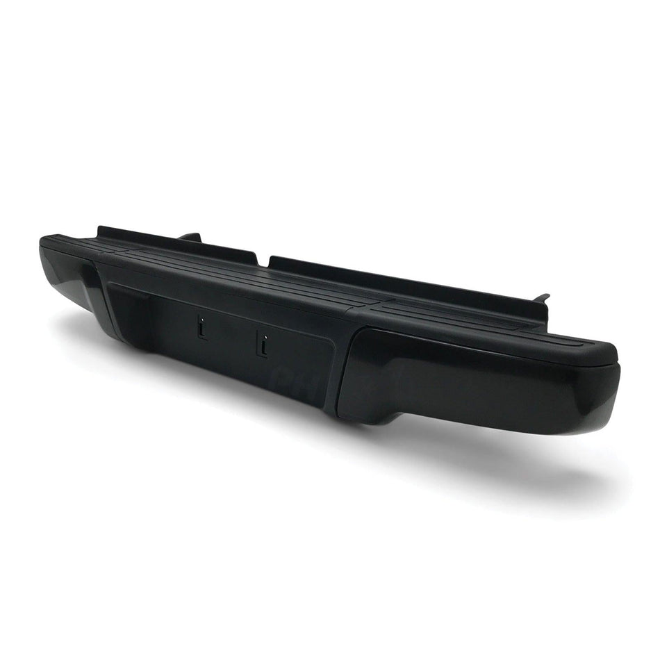 Panel House - Rear Bumper Bar Black Fits Isuzu DMAX 2012 - 2020 Flat Top D - MAX - 4X4OC™ | 4x4 Offroad Centre