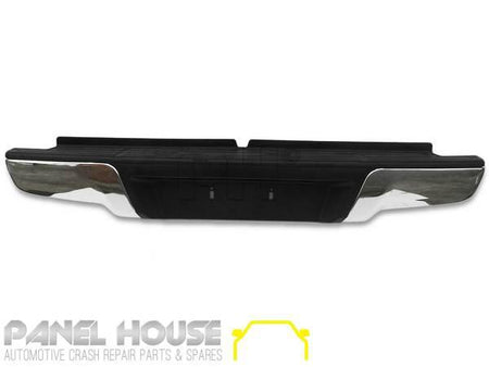 Panel House - Rear Bumper Bar Chrome Fits Isuzu DMAX 2012 - 2020 Flat Top D - MAX - 4X4OC™ | 4x4 Offroad Centre