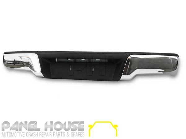 Panel House - Rear Bumper Bar Chrome Fits Isuzu DMAX 2012 - 2020 Flat Top D - MAX - 4X4OC™ | 4x4 Offroad Centre