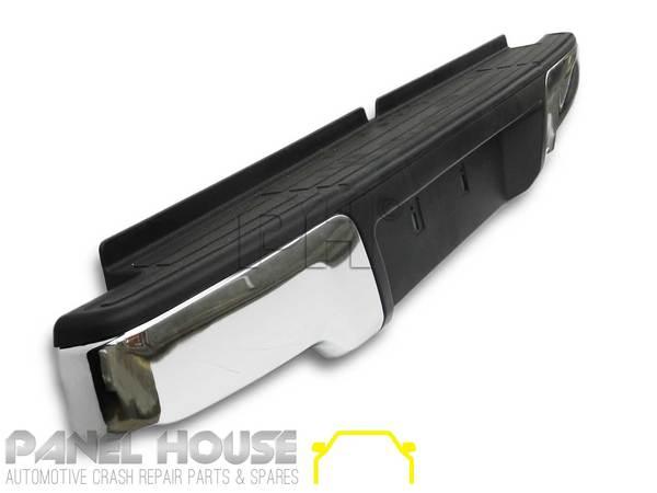 Panel House - Rear Bumper Bar Chrome Fits Isuzu DMAX 2012 - 2020 Flat Top D - MAX - 4X4OC™ | 4x4 Offroad Centre