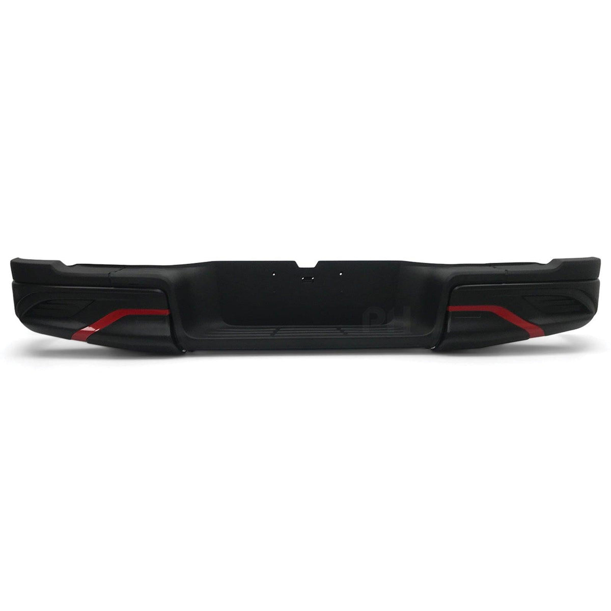 Panel House - Rear Step Bumper Bar Black TRD Style Fits Toyota Hilux 15 - 20 - 4X4OC™ | 4x4 Offroad Centre