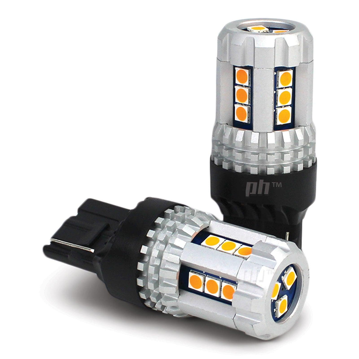 Panel House - T20 Wedge Style LED Indicator Bulbs Amber PAIR 500LM - 4X4OC™ | 4x4 Offroad Centre