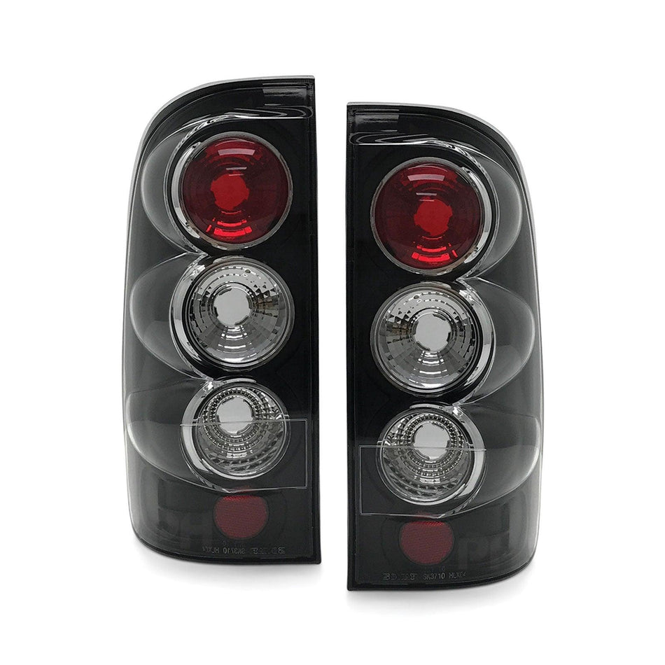 Panel House - Upgrade Black Tail Lights PAIR Fits Toyota Hilux N70 SR5 2005 - 2014 - 4X4OC™ | 4x4 Offroad Centre