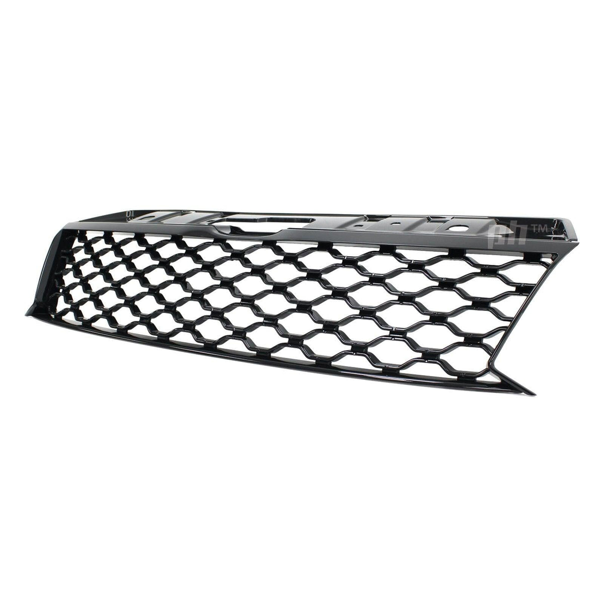 Panel House - Upgrade Grill Gloss BLACK Mesh Style fit Volkswagen Amarok 06/2013 - 2020 - 4X4OC™ | 4x4 Offroad Centre