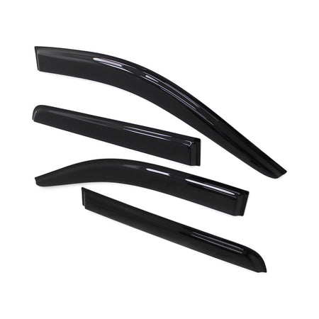 Panel House - Weather Shield Window Visors SET 4 Piece Fits Nissan Navara NP300 D23 15 - 20 - 4X4OC™ | 4x4 Offroad Centre