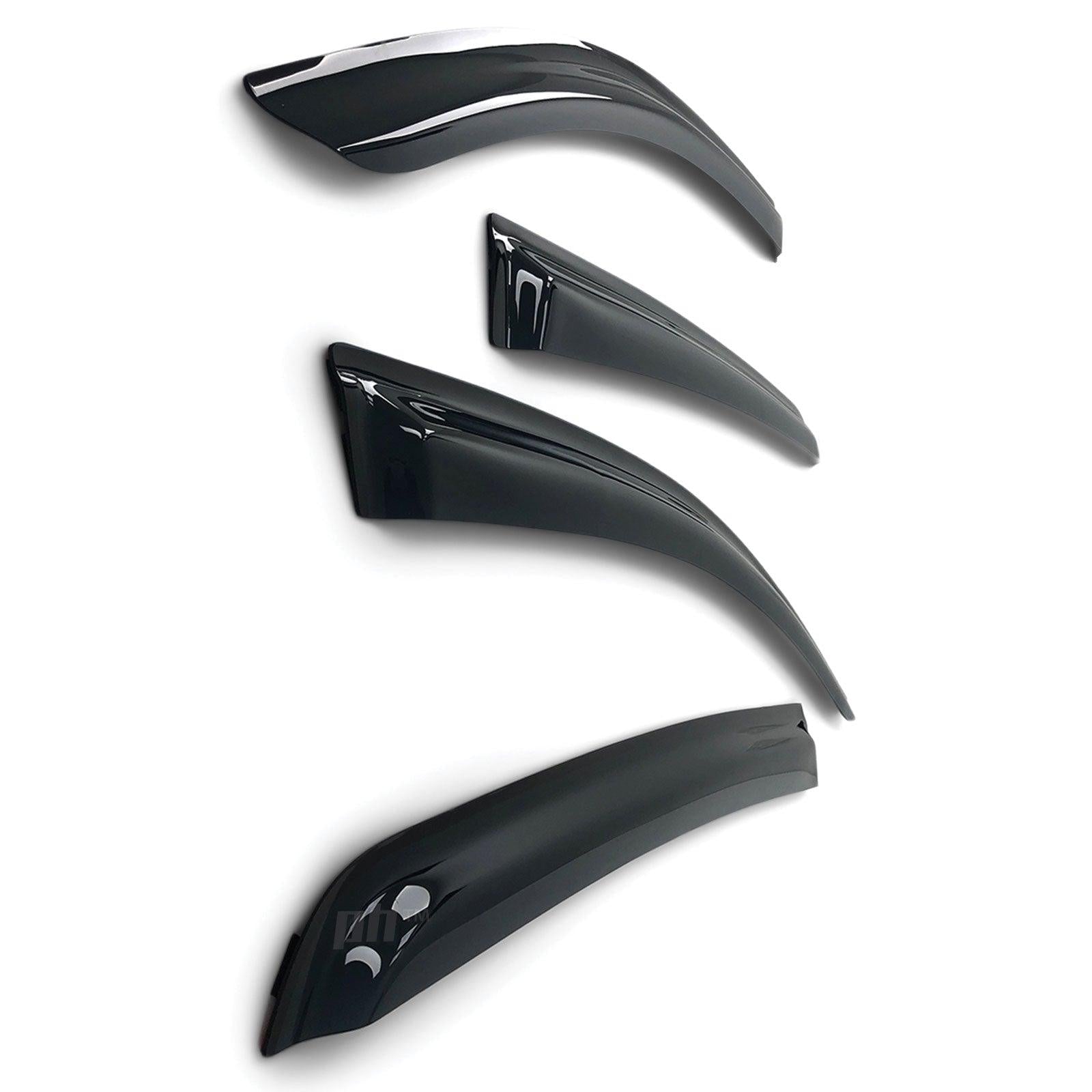 Panel House - Weather Shield Window Visors SET 4 Piece Fits Volkswagen Golf 6 2008 - 2013 - 4X4OC™ | 4x4 Offroad Centre