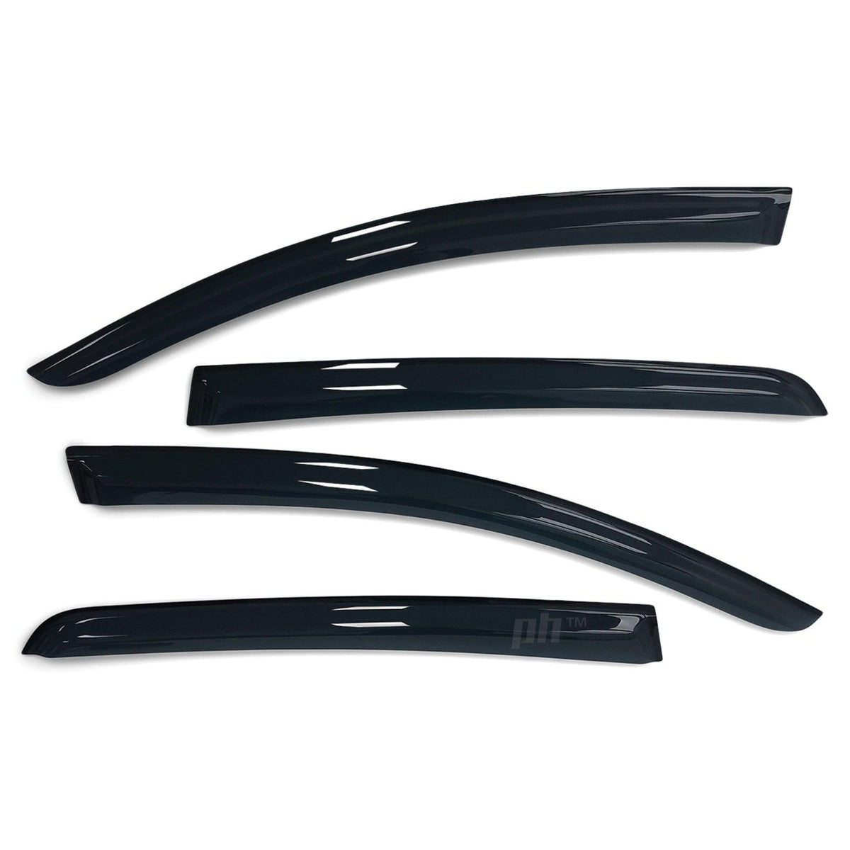 Panel House - Weather Shield Window Visors SET 4 Piece Fits Volkswagen Golf 6 2008 - 2013 - 4X4OC™ | 4x4 Offroad Centre